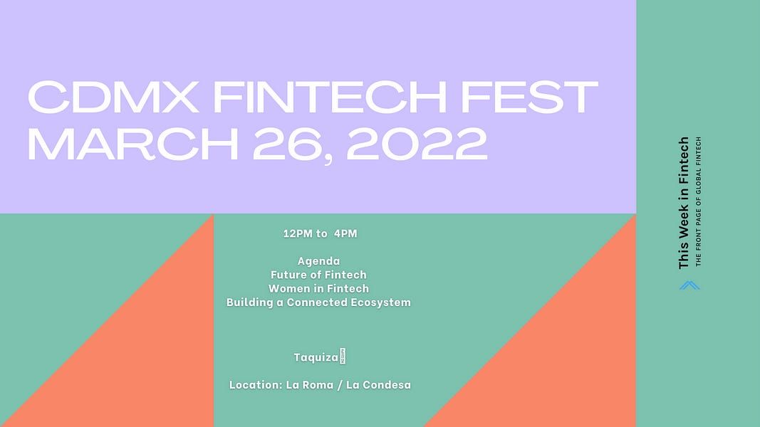 This Week in Fintech (3/5)